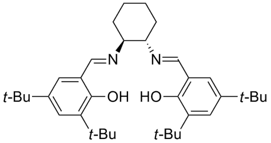Номер CAS 135616-36-3 (1S, 2S)-N, N'-бис (3, 5-ди-трет-бутилсалицилиден)-1, 2-циклогександиамин